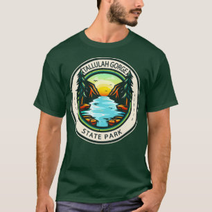 Tallulah Gorge State Park Georgia Badge TShirt T Shirt