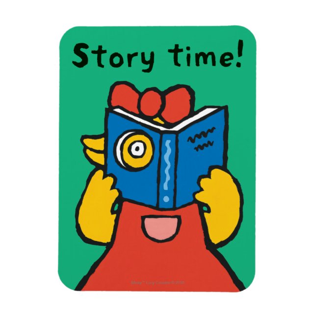 Tallulah Makes a Funny Ansikte Magnet (Vertikal)