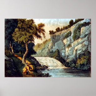 Tallulah nedgångar--Georgia - 1907 Poster