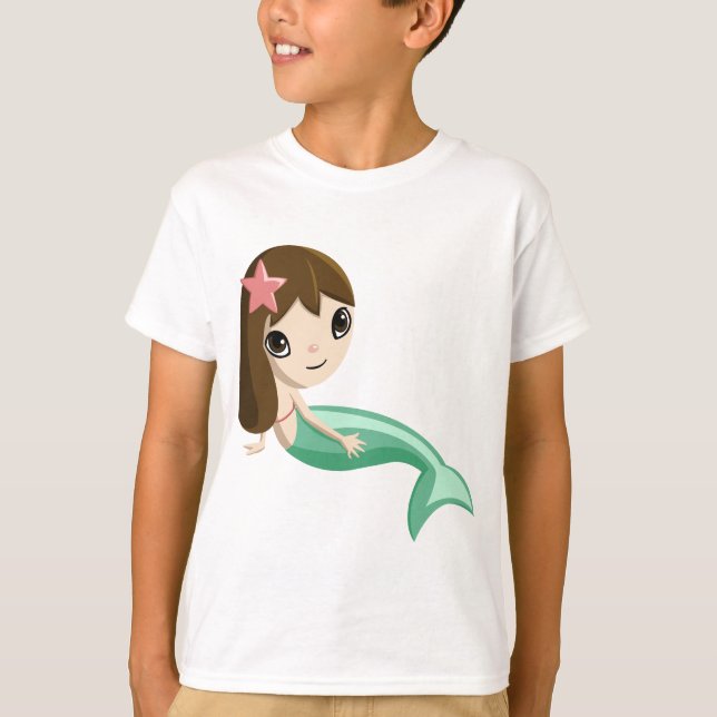 Tallulah Sjöjungfrun T Shirt (Framsida)
