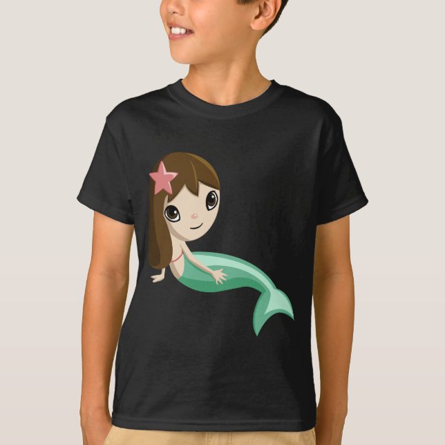 Tallulah sjöjungfrun t-shirt (Framsida)