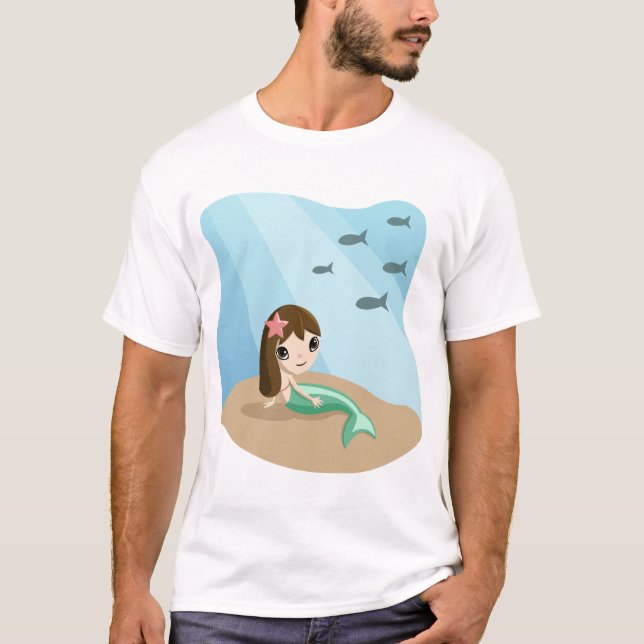 Tallulah sjöjungfruT-tröja T-shirt (Framsida)