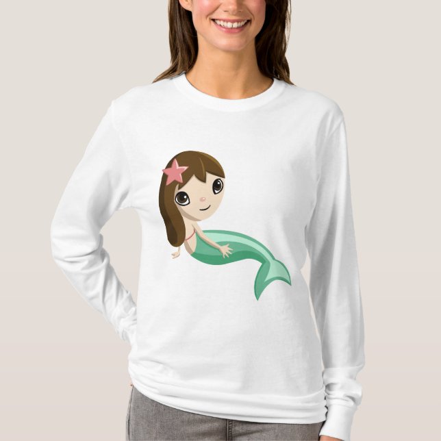 Tallulah sjöjungfruT-tröja T-shirt (Framsida)