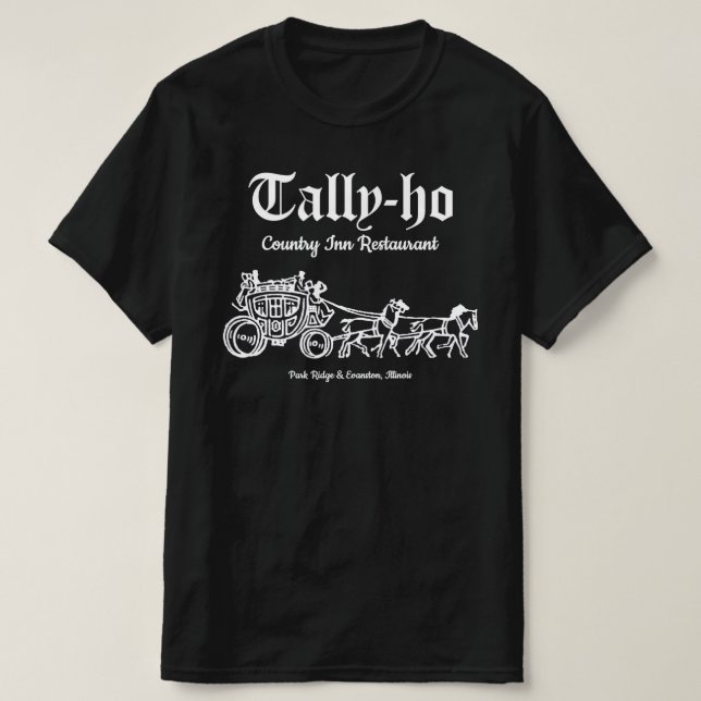 Tally-ho Restaurant, Park Ridge & Evanston, IL Tröja (Design framsida)