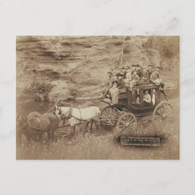 Tallyho Tränar vykort (Framsida)