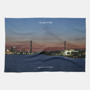 Talmadge Bridge kökshandduk