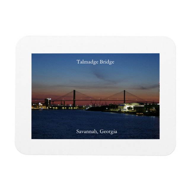 Talmadge Bridge Magnet (Horisontell)