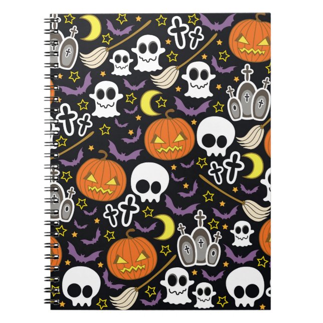 Talman Halloween: Den bästa bakgrunden. Anteckningsbok (Framsidan)