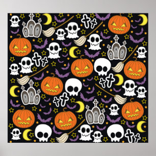 Talman Halloween: Den bästa bakgrunden. Poster