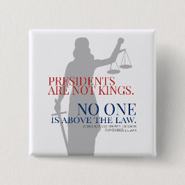 Talmännen är inte Kung ingen står över lagen Knapp