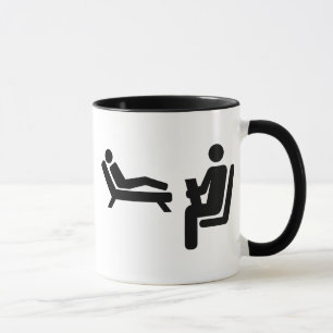 Tålmodig psykolog mugg
