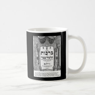 Talmud "Visdom/Gärningar" Citatpresent T-shirts Ko Kaffemugg