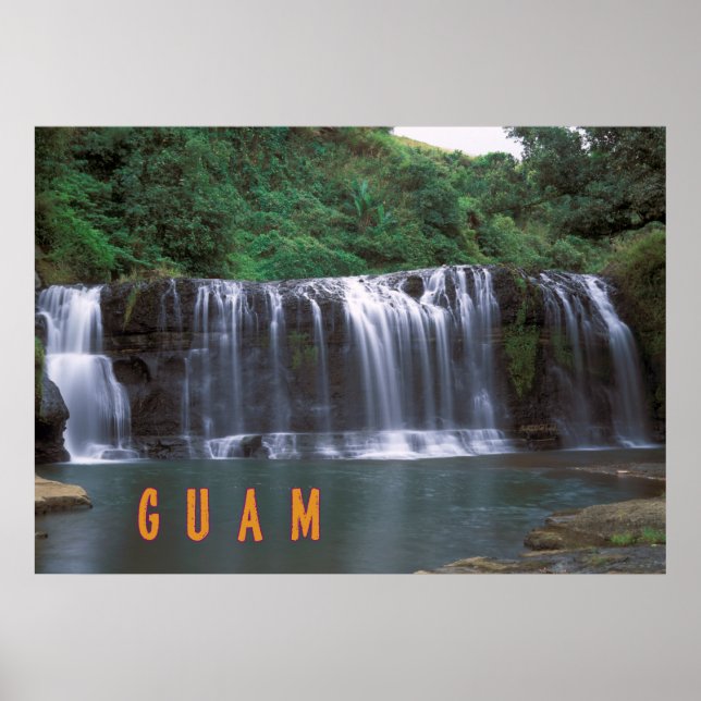 Talofofo faller Guam Poster (Framsidan)