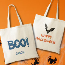 Taloky Boo Bus eller godis Happy halloween