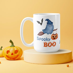 Taloky Boo Bus eller godis Kid's Halloween Kaffemugg