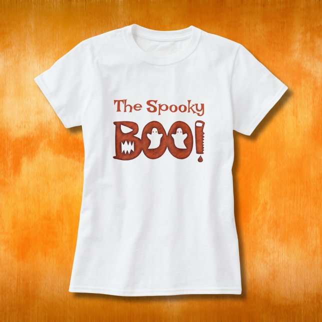 Taloky Boo Halloween-familjen som matchar kvinnors T Shirt (Skapare uppladdad)