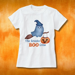 Taloky Boo Halloween-familjen som matchar kvinnors T Shirt