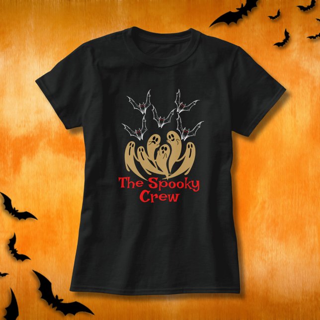 Taloky Crew Halloween Familjematchande kvinnor T Shirt (Skapare uppladdad)