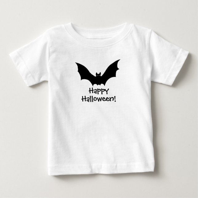Taloky fladdermus Happy halloween T Shirt (Framsida)