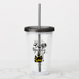 Taloky för Haunted House Halloween fest Take Away Mugg