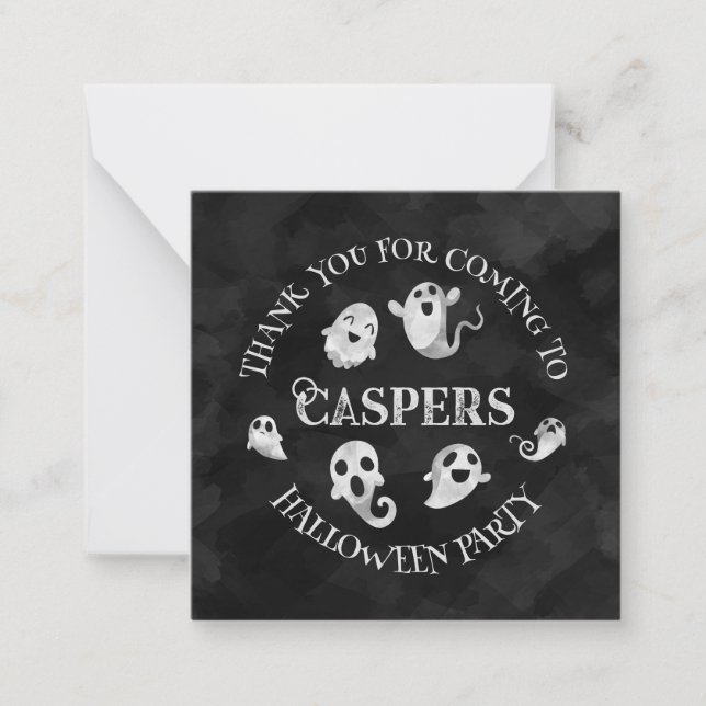 Taloky Ghost - tackkort Anteckningskort (Framsida)