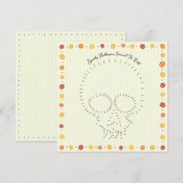 Taloky Halloween Connect-the-Dots-kort Kort
