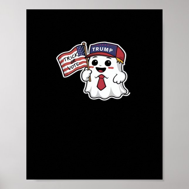 Taloky, Halloween, stryck eller rösträtt, jag får  Poster (Framsidan)