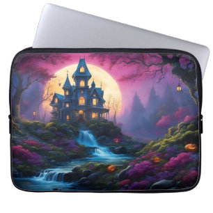 Taloky House på Halloween Backe Laptop Fodral