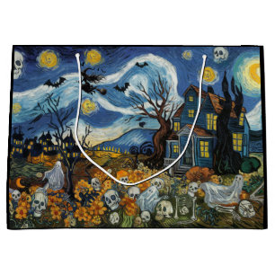 Taloky Night-Halloween Ghofe Skull Haunted House