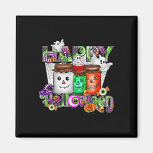 Taloky Season Retro Happy halloween Ghost Women to Magnet