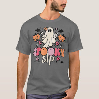 Taloky SLP Retro Groovy Halloween Tal T Shirt
