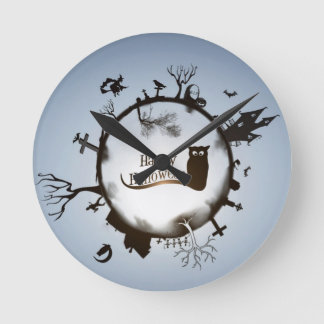 Taloky ThBäste happy halloween Rund Klocka