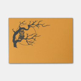 Taloky Uggla Pumpkin Halloween Post sin Post-it Block