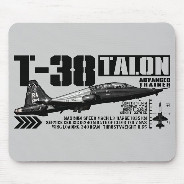 Talon T-38 Musmatta (Framsidan)