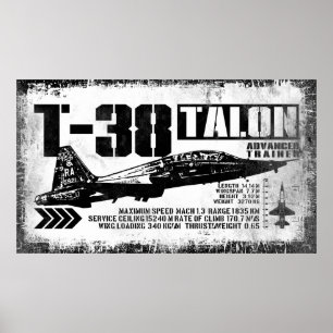 Talon T-38 Poster