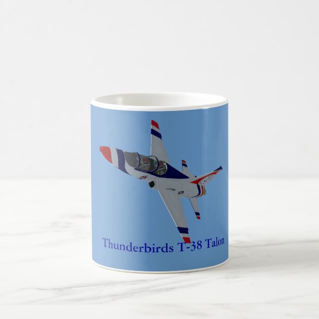 Talonmugg 2 för Thunderbirds T-38 Kaffemugg (Center)