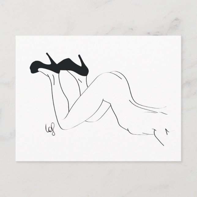 Talons pointes vykort (Framsida)