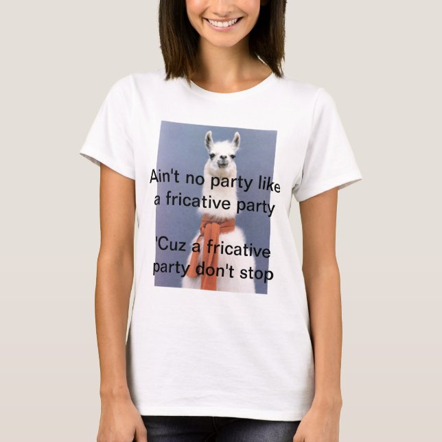Talpatologit-skjorta - frikativt skämt t shirt (Framsida)