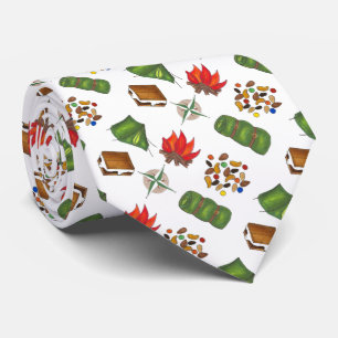 Tält Campfire Compass Smores Camp Camping Tie Slips