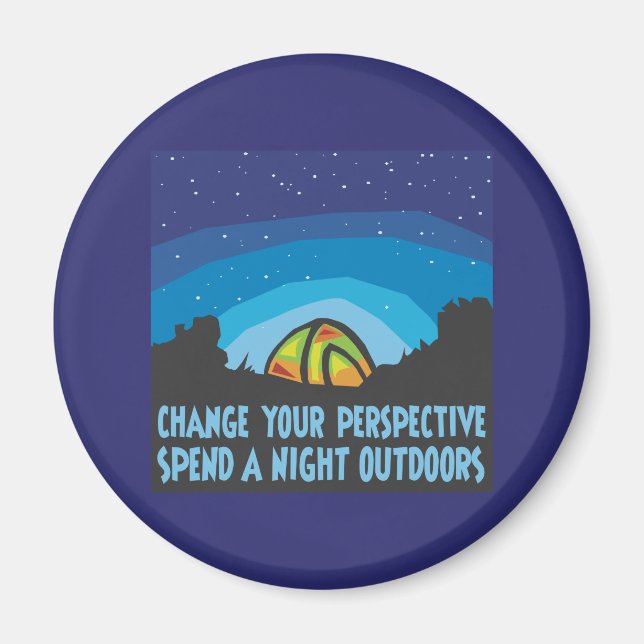Tält Camping Magnet (Framsidan)
