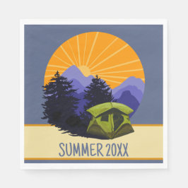 Tält Camping Pappersservett