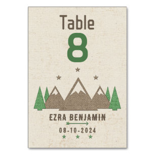 Tält Canvas Camping Pub Mitzvah Bordsnummer