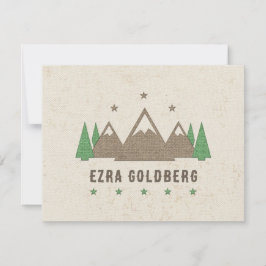 Tält Canvas Camping Pub Mitzvah Tack Kort