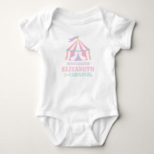 Tält Circus Carnival Birthday Pastel T Shirt