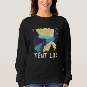 Tält Life Camping Summer Camper Tropical Hiking Ou T Shirt