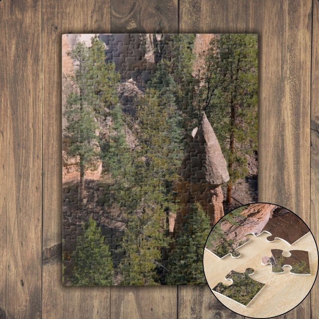 Tält Sten Spire Pussel (Tent Rocks Spire Jigsaw Puzzle)