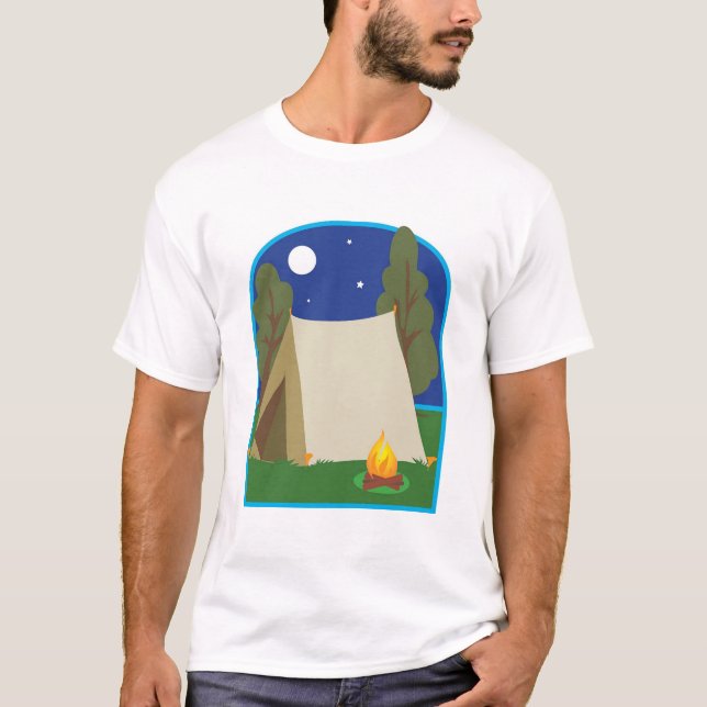 Tält Tee Shirt (Framsida)