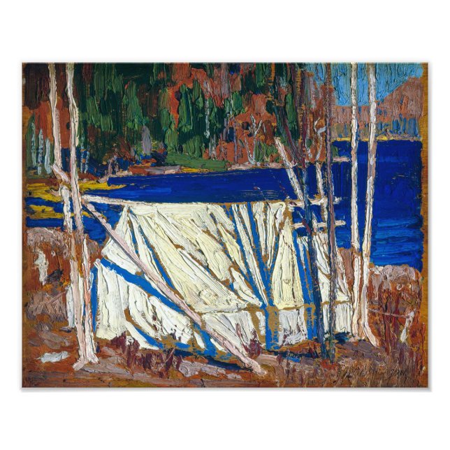Tält | Tom Thomson | Fototryck (Framsidan)