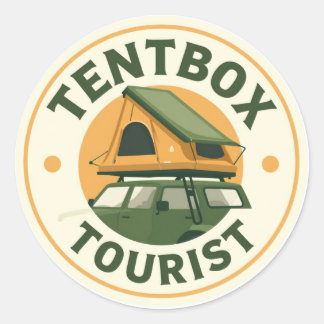 Tältbox Turist Klistermärke