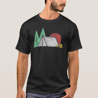 Tältcampingtillbehör för familj t shirt